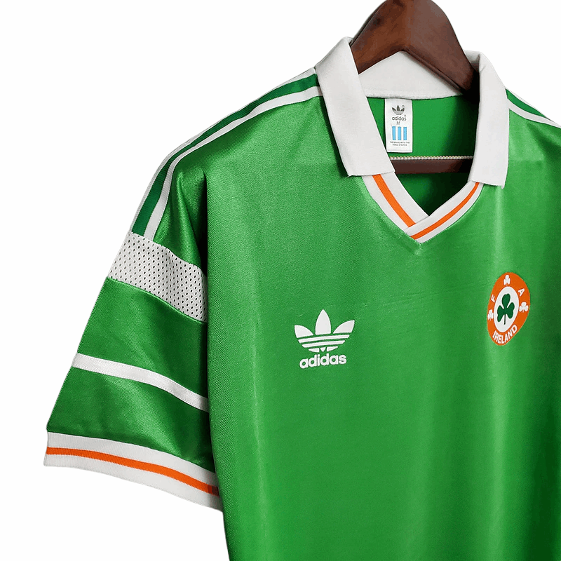 Camisa Irlanda Visitante 1988 - Retrô - Central das Camisas