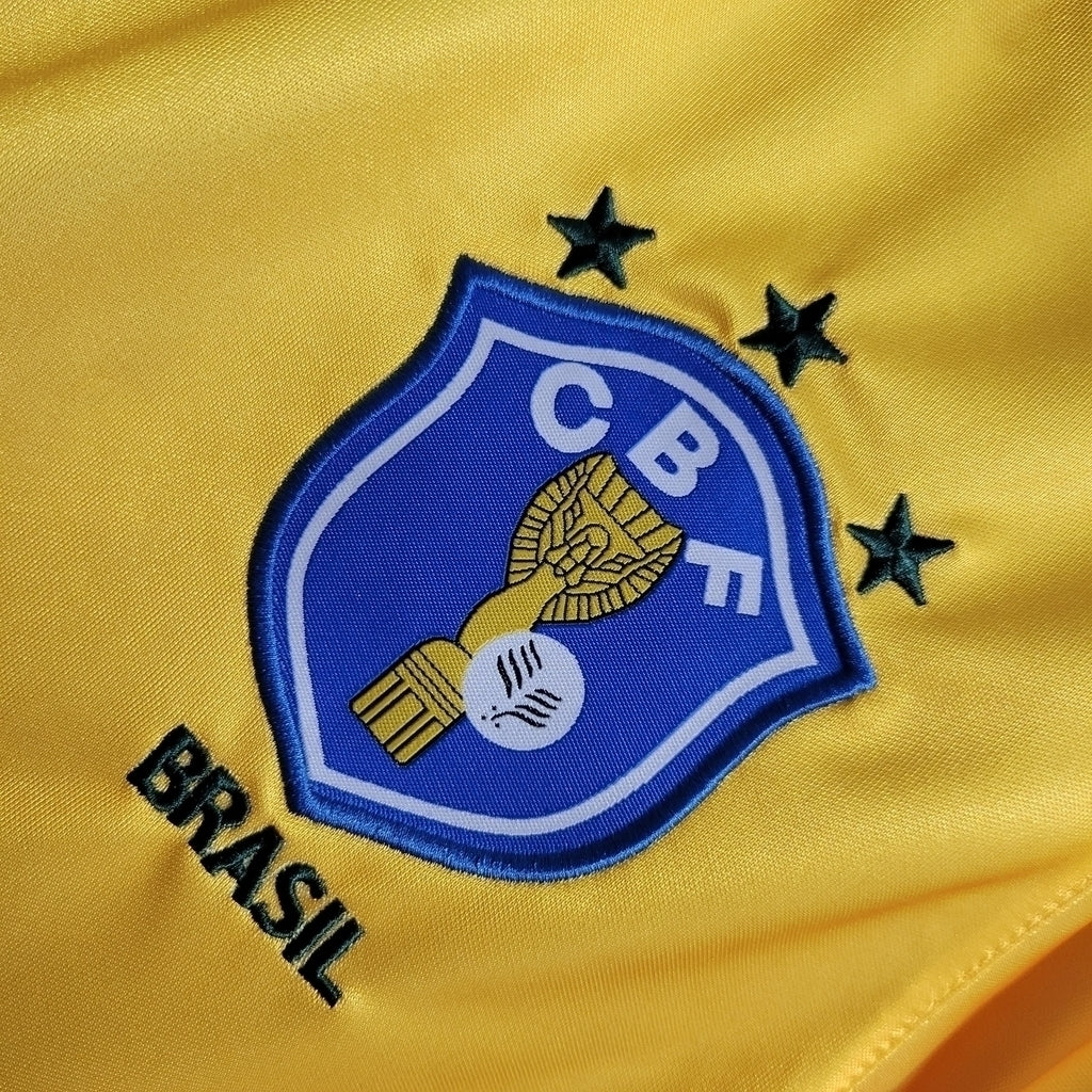 Camisa Brasil Titular 88/90 - Retrô - Central das Camisas