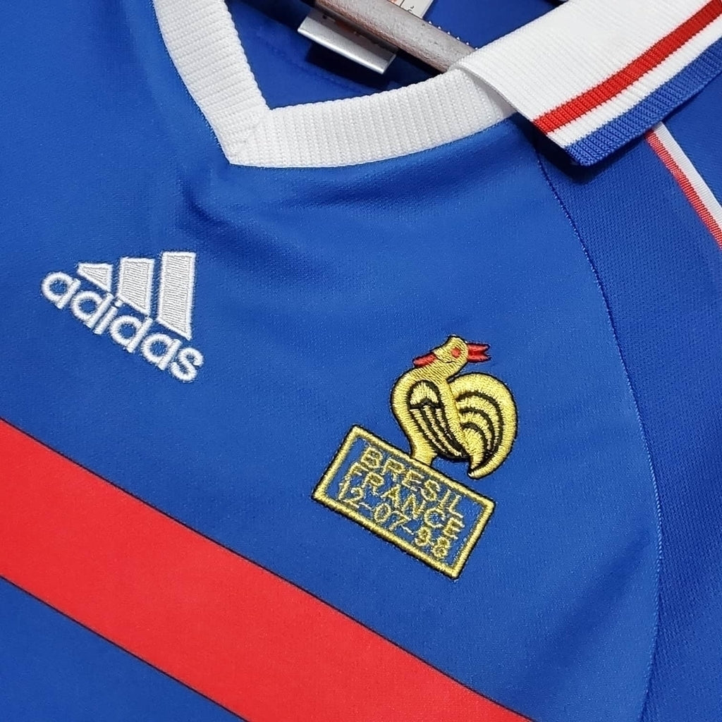 Camisa França Titular 1998 - Retrô