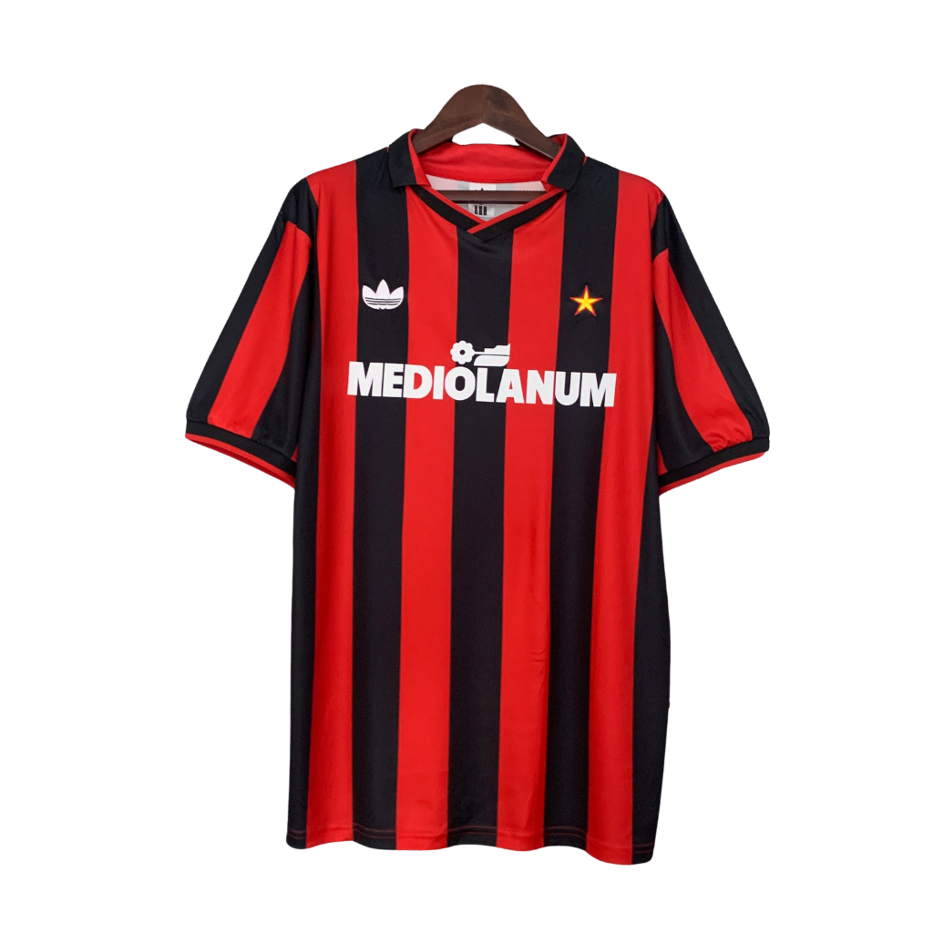 Camisa AC Milan 90/91 - Retrô - Central das Camisas