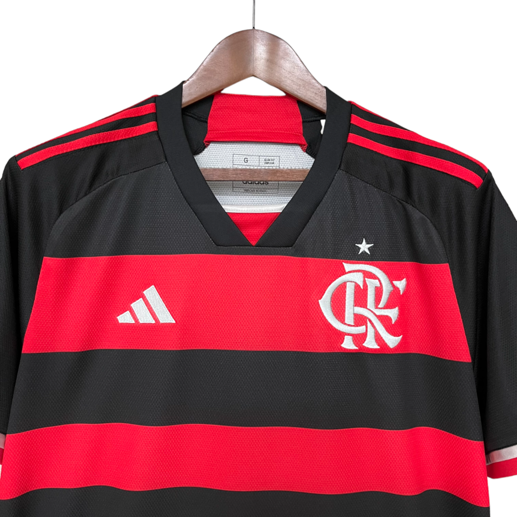 Camisa Flamengo Titular 24/25 - Torcedor - Central das Camisas