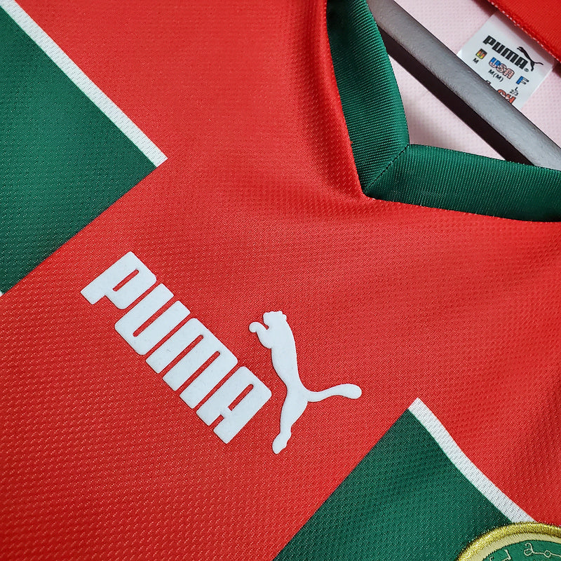 Camisa Marrocos Titular 1998 - Retrô - Central das Camisas