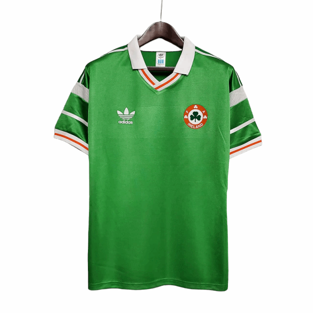 Camisa Irlanda Visitante 1988 - Retrô - Central das Camisas