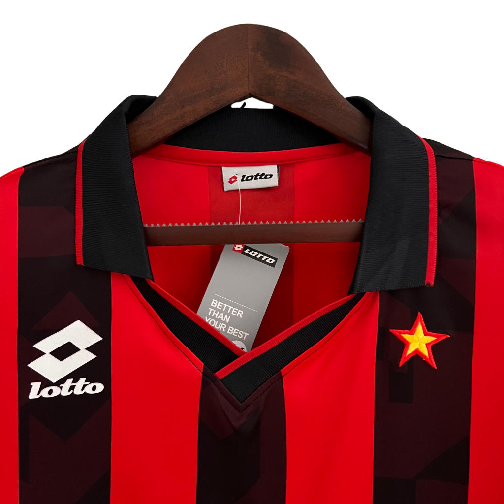 Camisa Milan Titular 88/89 - Retrô - Central das Camisas