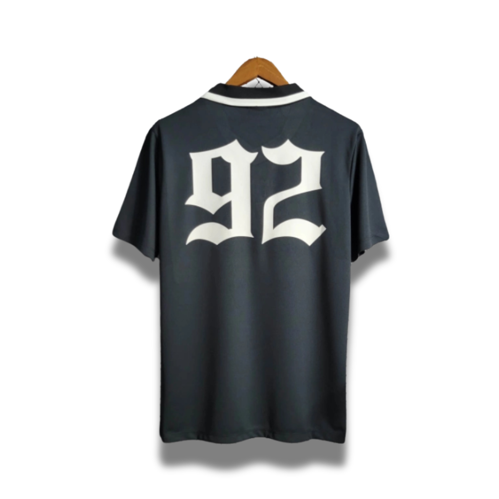Camisa Santos Ed. Especial Charlie Brown Jr. Preta 22/23 - Torcedor - Central das Camisas
