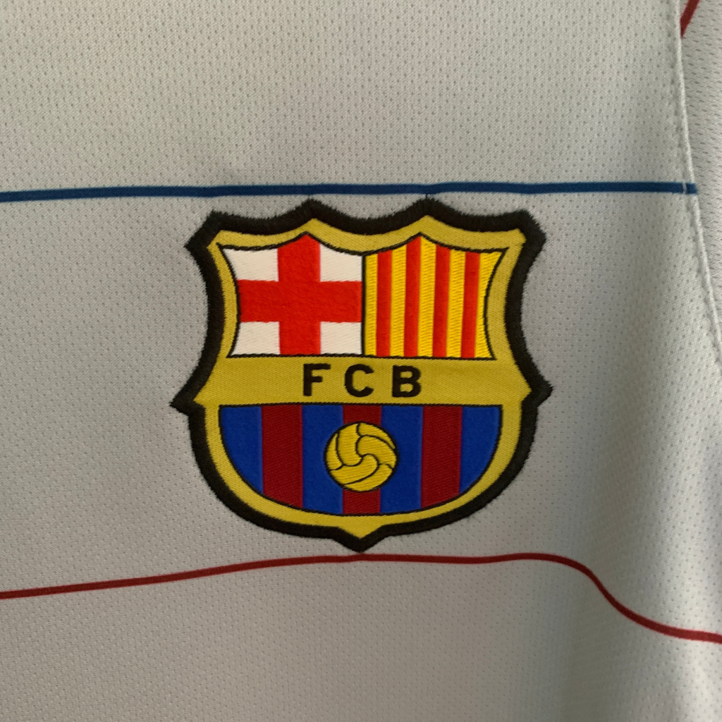 Camisa Barcelona Visitante 03/04 - Retrô - Central das Camisas