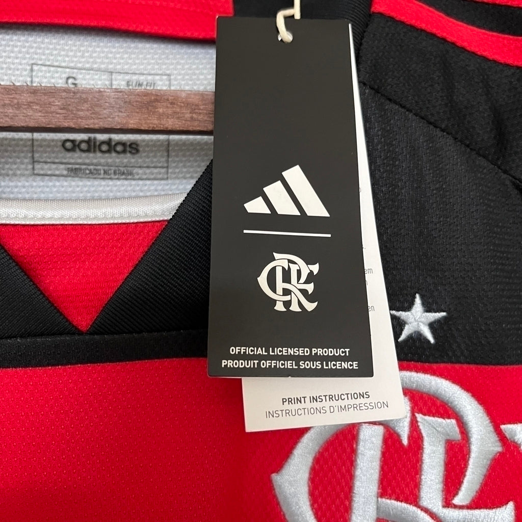 Camisa Flamengo Titular 24/25 - Torcedor - Central das Camisas