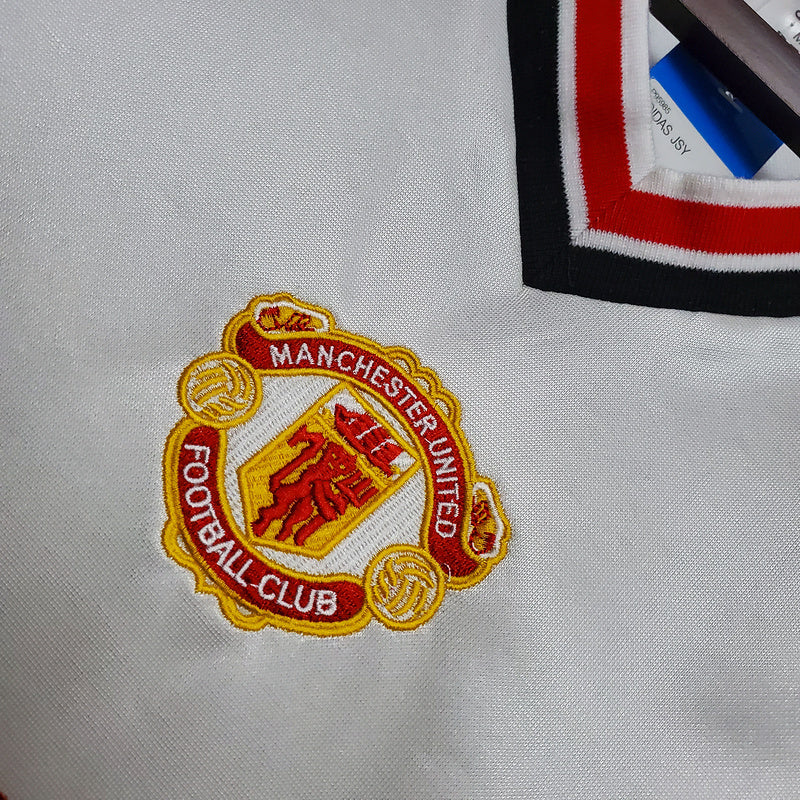 Camisa Manchester United Visitante 1985 - Retrô - Central das Camisas