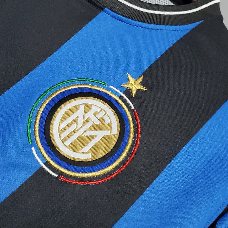 Camisa Inter de Milão Titular 09/10 - Retrô