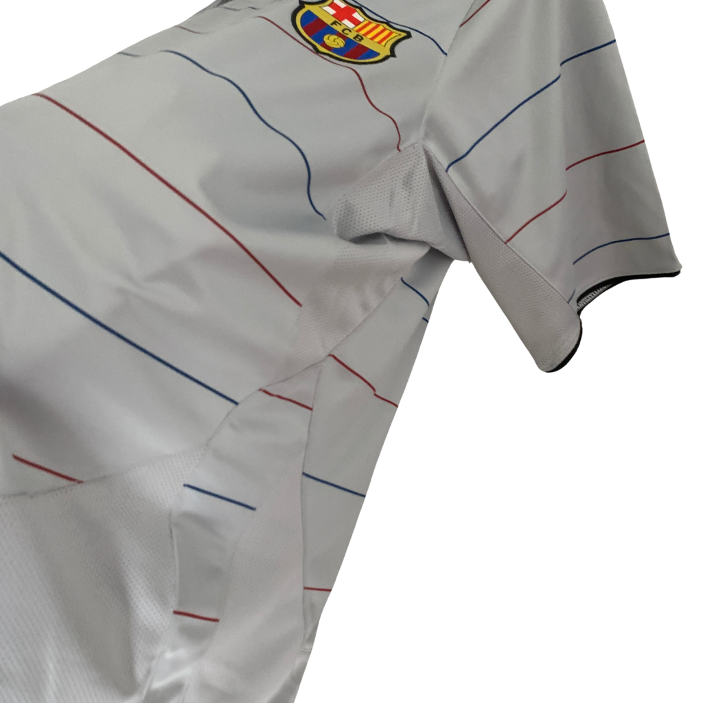 Camisa Barcelona Visitante 03/04 - Retrô - Central das Camisas
