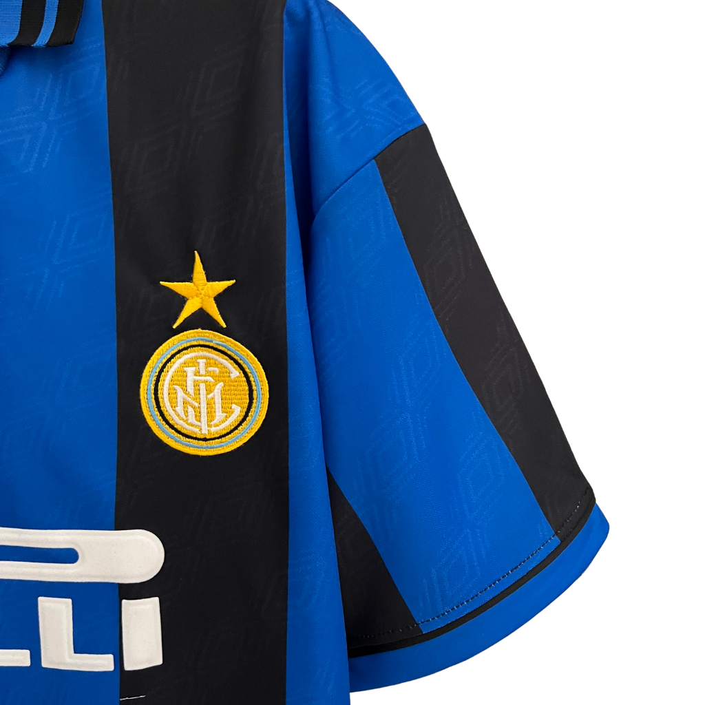 Camisa Inter de Milão Titular 95/96 - Retrô - Central das Camisas