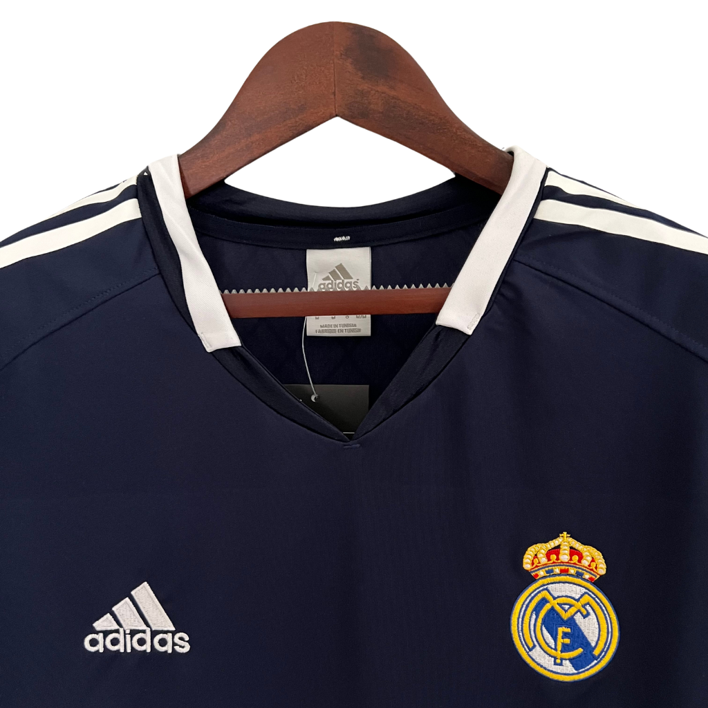 Camisa Real Madrid Visitante 04/05 - Retrô - Central das Camisas