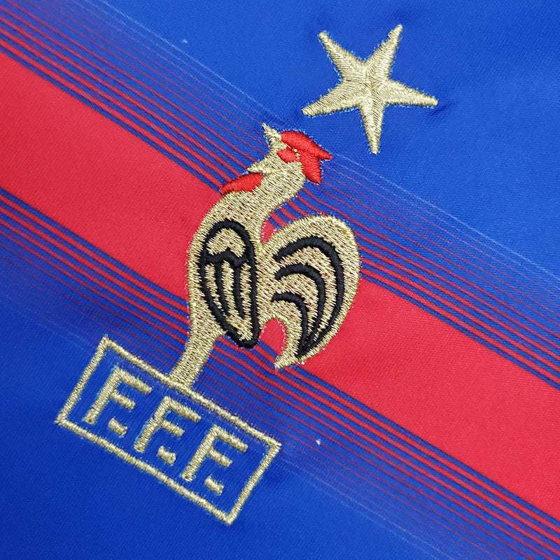 Camisa França Titular 2004 - Retrô - Central das Camisas