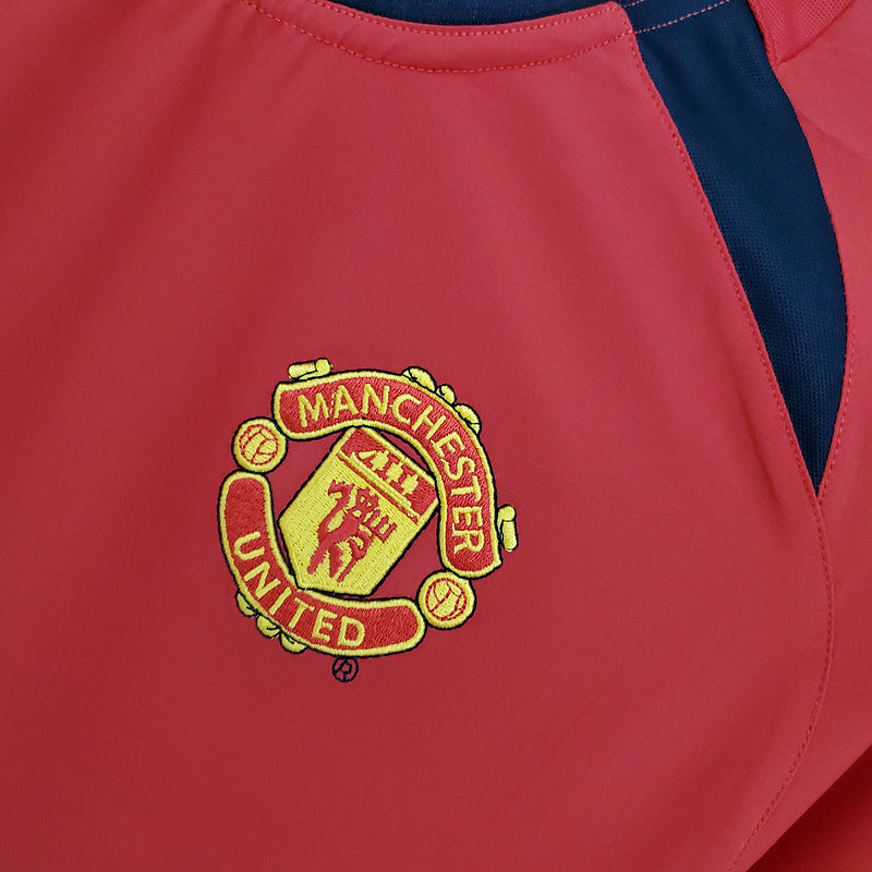 Camisa Manchester United Titular 02/04 - Retrô - Central das Camisas