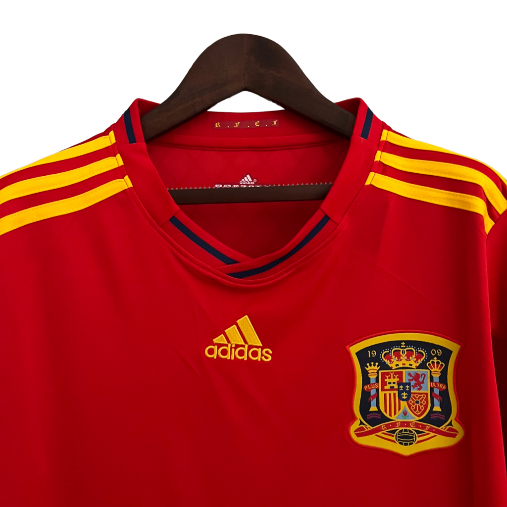 Camisa Espanha Titular 2010 - Retrô - Central das Camisas