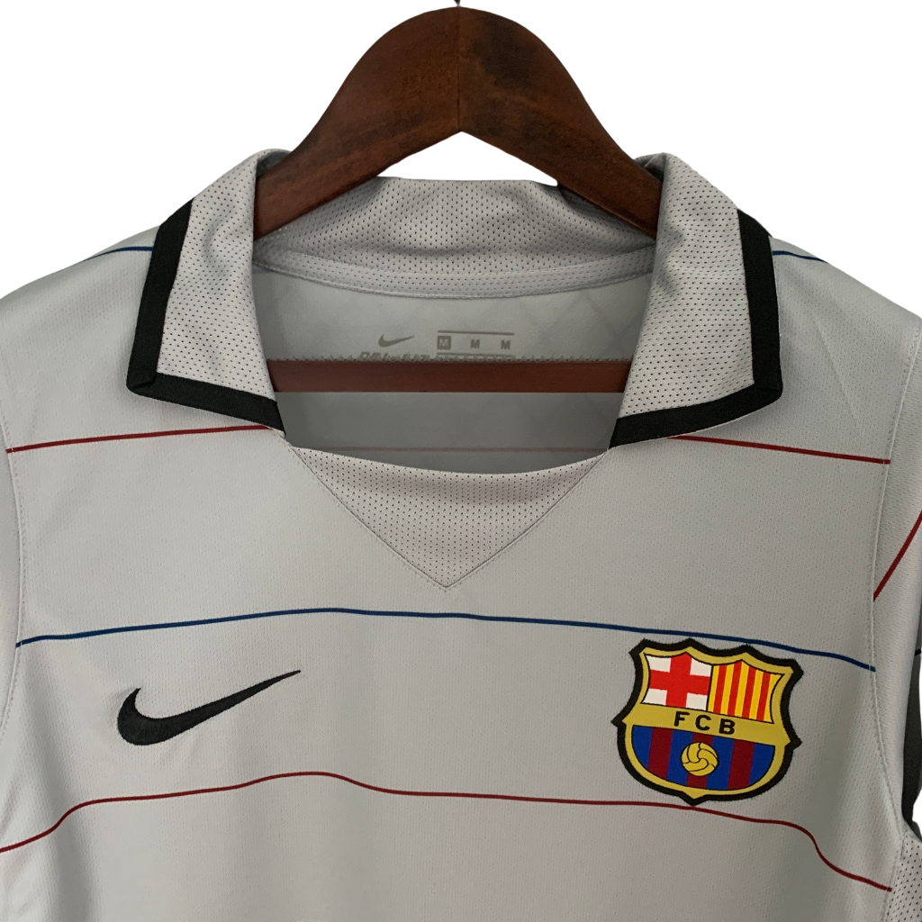 Camisa Barcelona Visitante 03/04 - Retrô - Central das Camisas