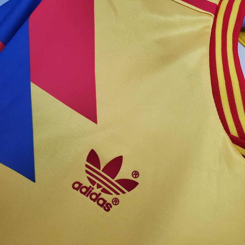 Camisa Colômbia Titular 1990 - Retrô - Central das Camisas