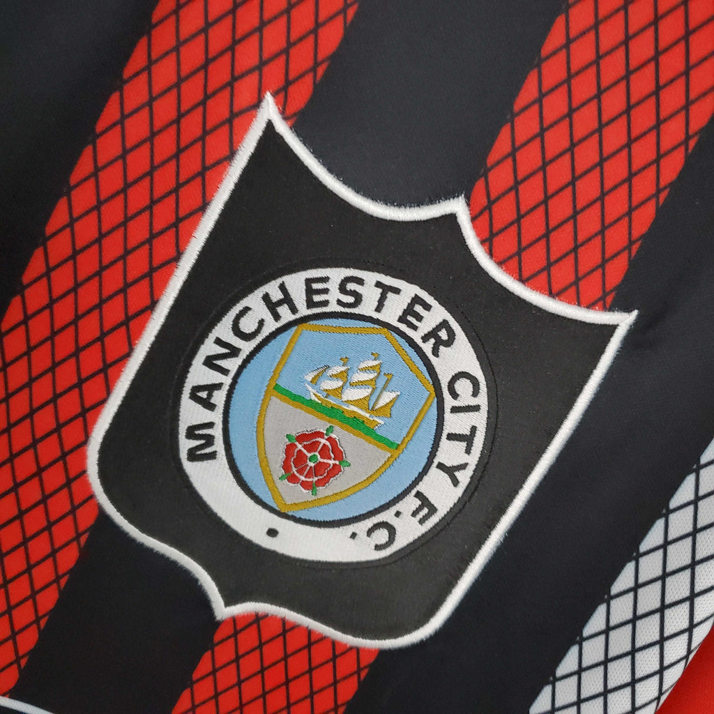 Camisa Manchester City Visitante 94/96 - Retrô - Central das Camisas