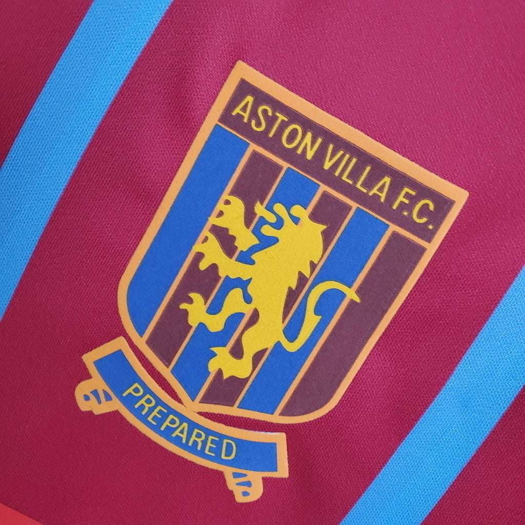 Camisa Aston Villa Titular 93/95 - Retrô - Central das Camisas