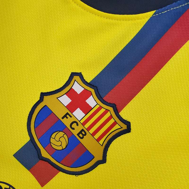 Camisa Barcelona Visitante 08/09 - Retrô - Central das Camisas