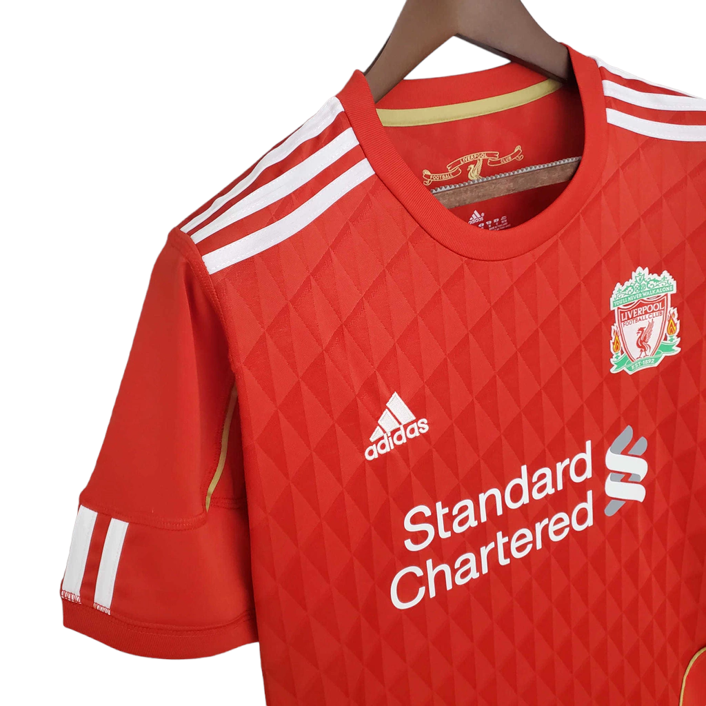 Camisa Liverpool Titular 10/11 - Retrô - Central das Camisas