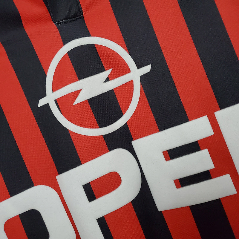 Camisa AC Milan Titular 99/00 - Retrô - Central das Camisas