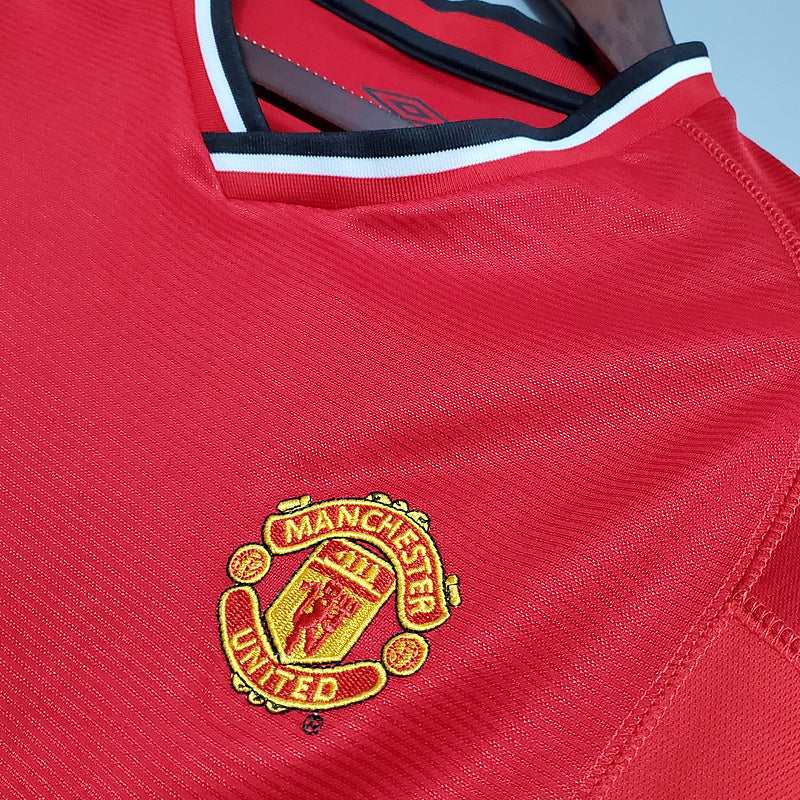 Camisa Manchester United Titular 00/01 - Retrô - Central das Camisas