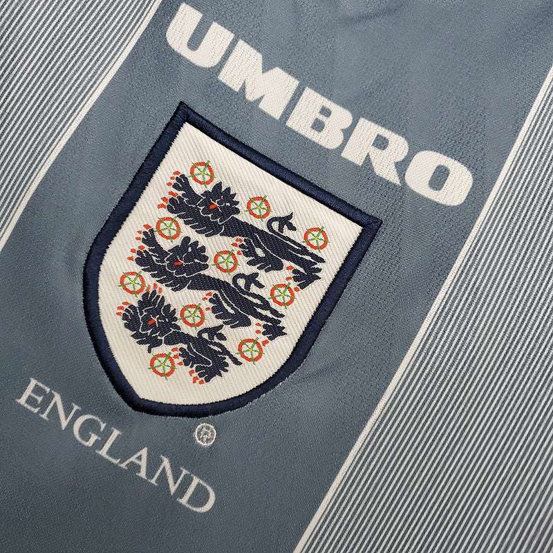Camisa Inglaterra Visitante 1996 - Retrô - Central das Camisas