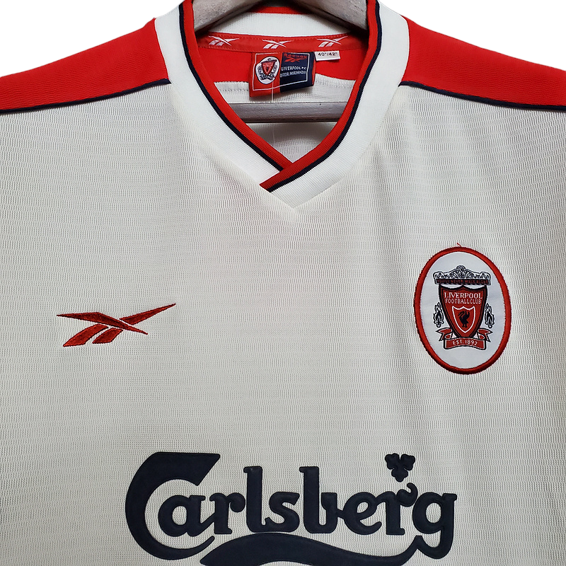Camisa Liverpool Visitante 98/99 - Retrô - Central das Camisas