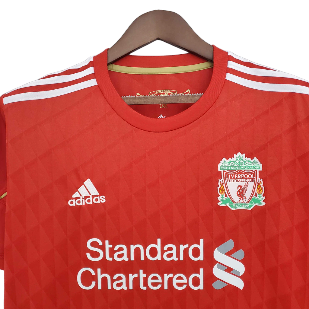 Camisa Liverpool Titular 10/11 - Retrô - Central das Camisas