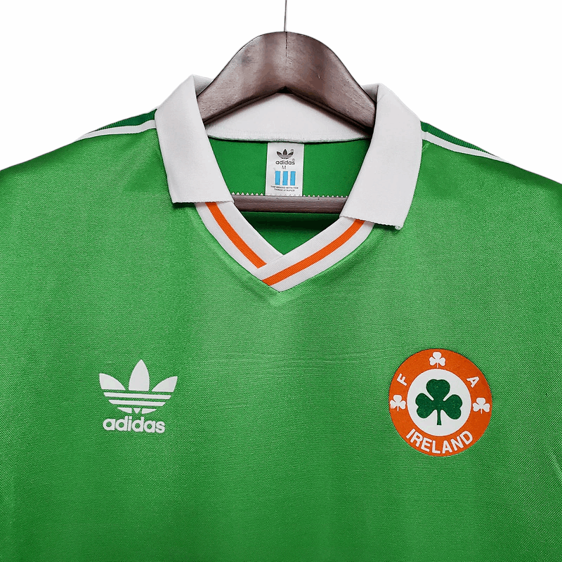 Camisa Irlanda Visitante 1988 - Retrô - Central das Camisas