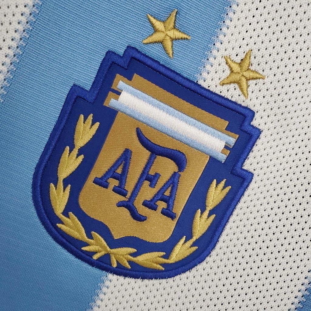 Camisa Argentina Titular 2010 - Retrô