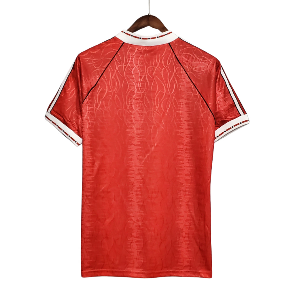 Camisa Manchester United Titular 90/92 - Vermelha