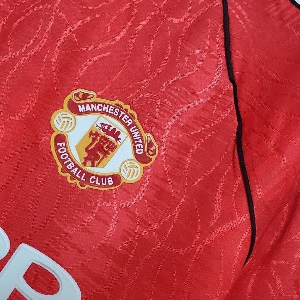 Camisa Manchester United Titular 90/92 - Vermelha