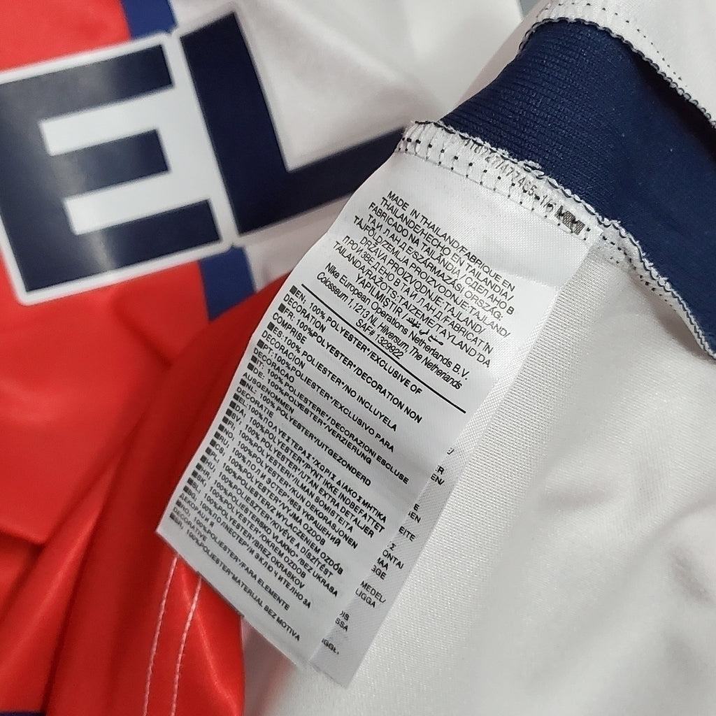 Camisa PSG Visitante 98/99 - Branca e Vermelha