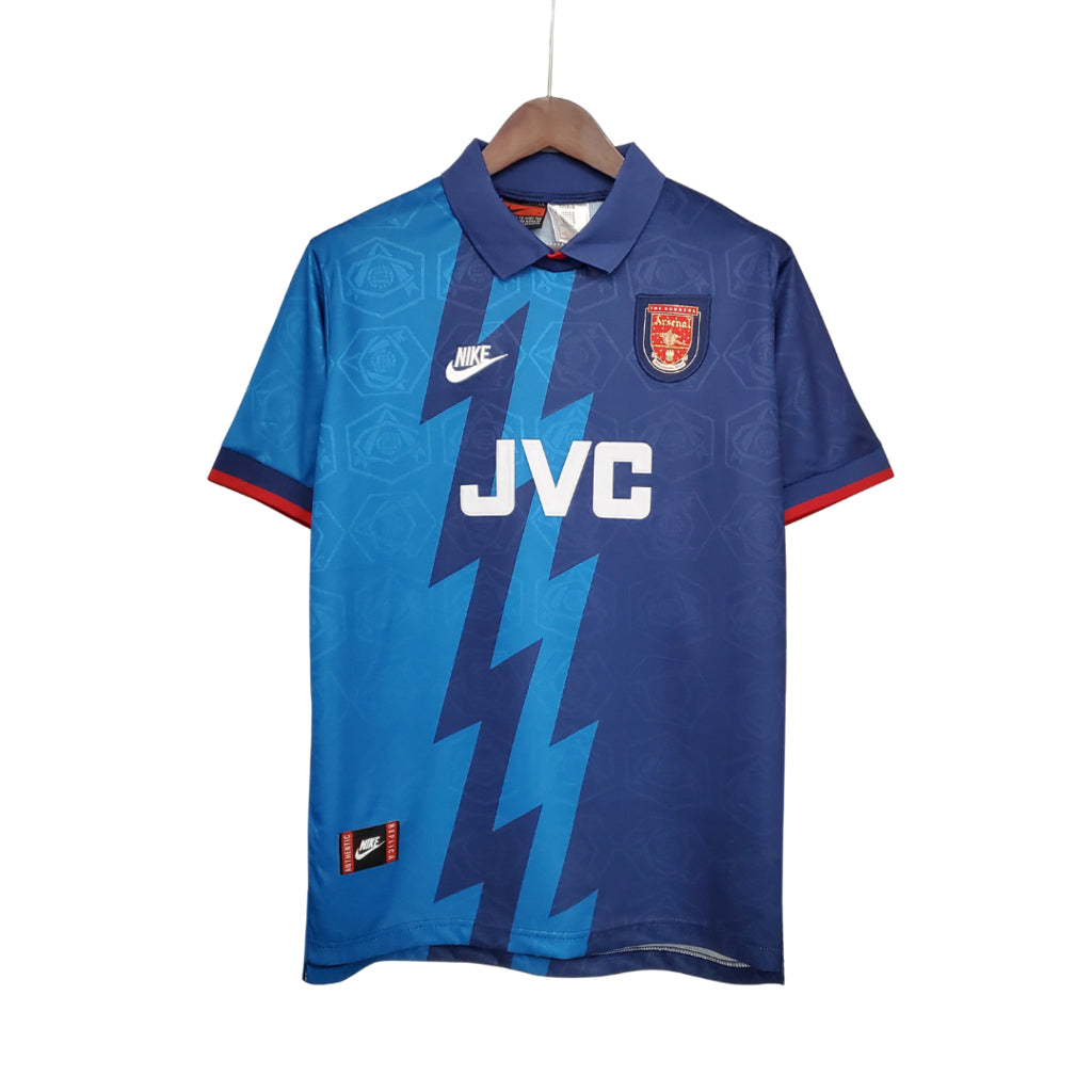 Camisa Arsenal Visitante 95/96 - Azul