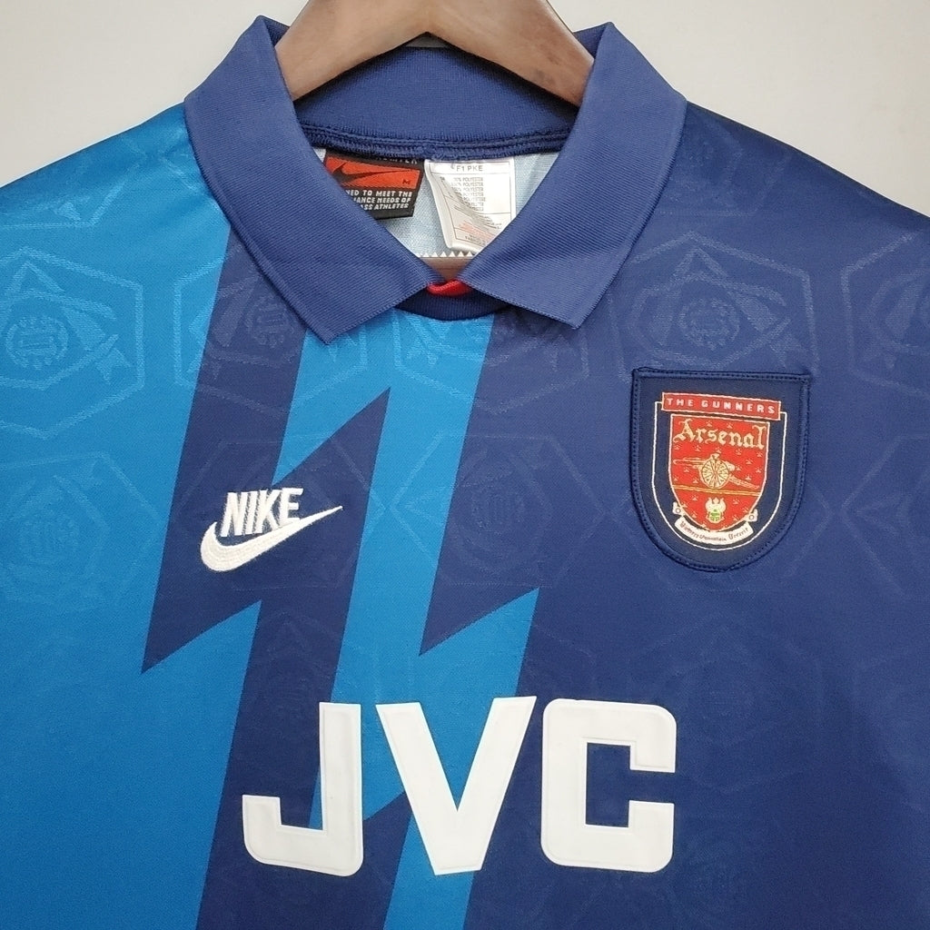 Camisa Arsenal Visitante 95/96 - Azul