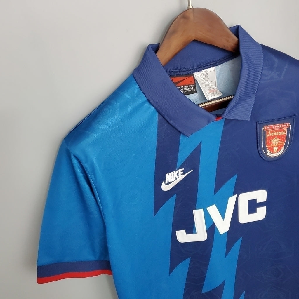 Camisa Arsenal Visitante 95/96 - Azul
