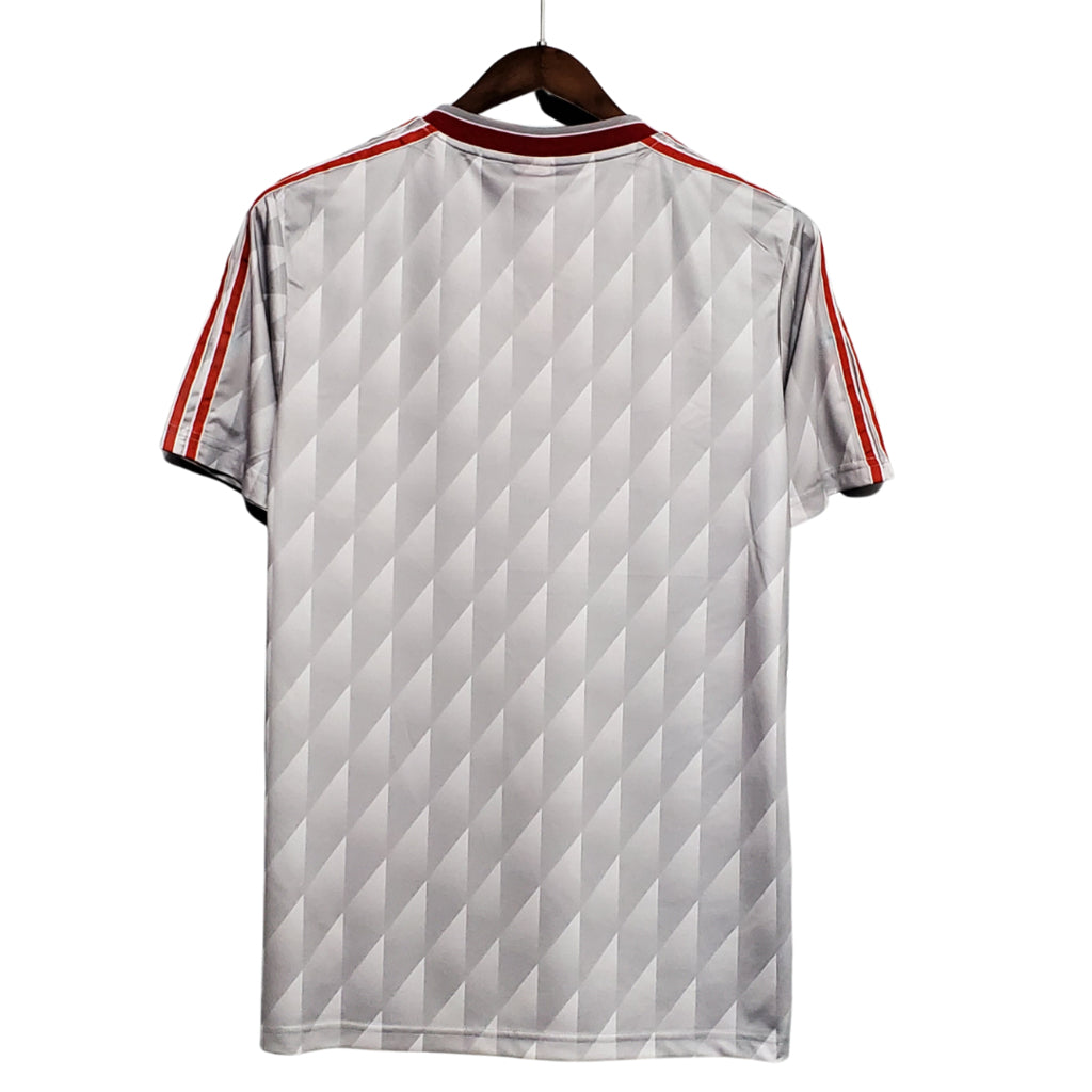 Camisa Liverpool Visitante 89/91 - Branca