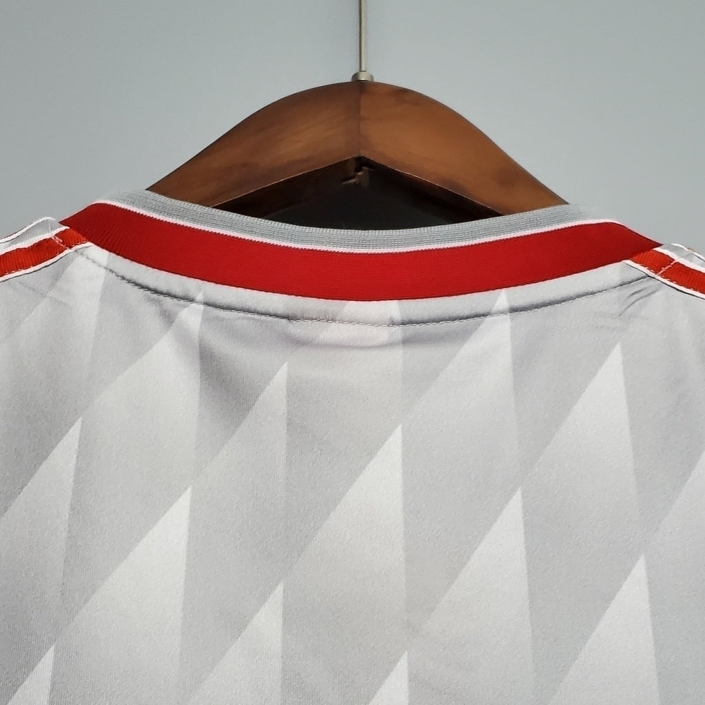 Camisa Liverpool Visitante 89/91 - Branca