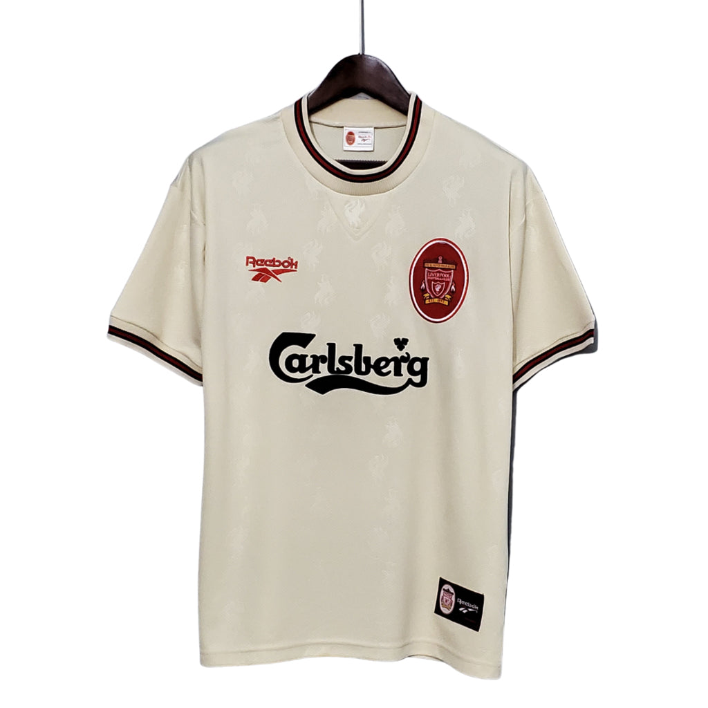 Camisa Liverpool Visitante 96/97 - Branco
