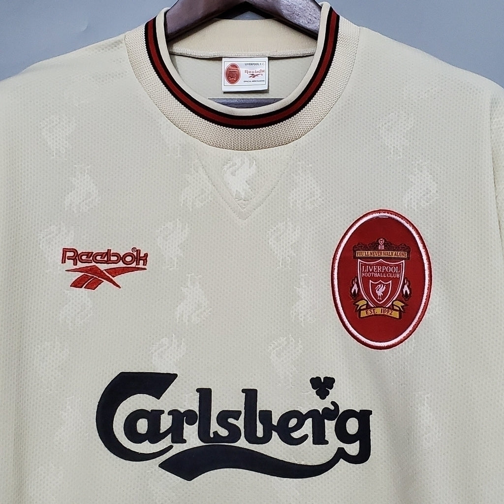 Camisa Liverpool Visitante 96/97 - Branco