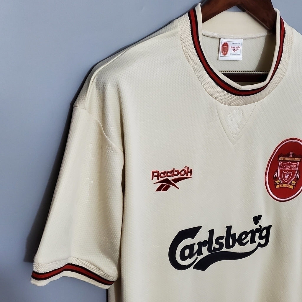 Camisa Liverpool Visitante 96/97 - Branco