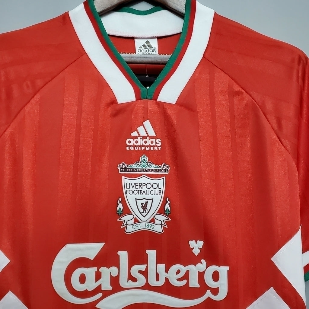 Camisa Liverpool Titular 1993 - Vermelha