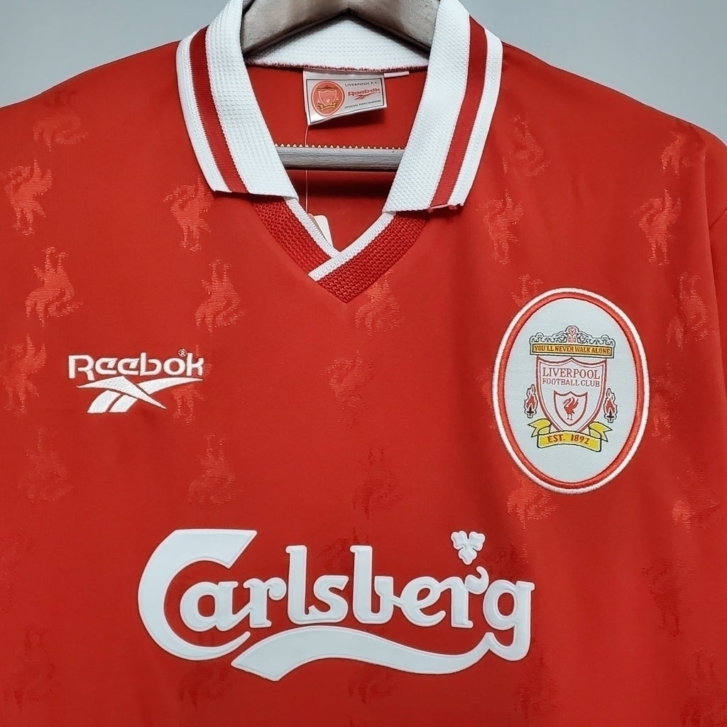 Camisa Liverpool Titular 96/97 - Vermelha
