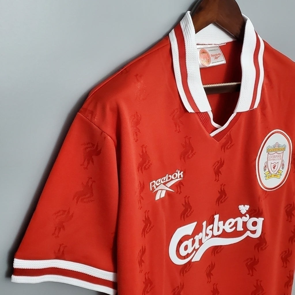 Camisa Liverpool Titular 96/97 - Vermelha