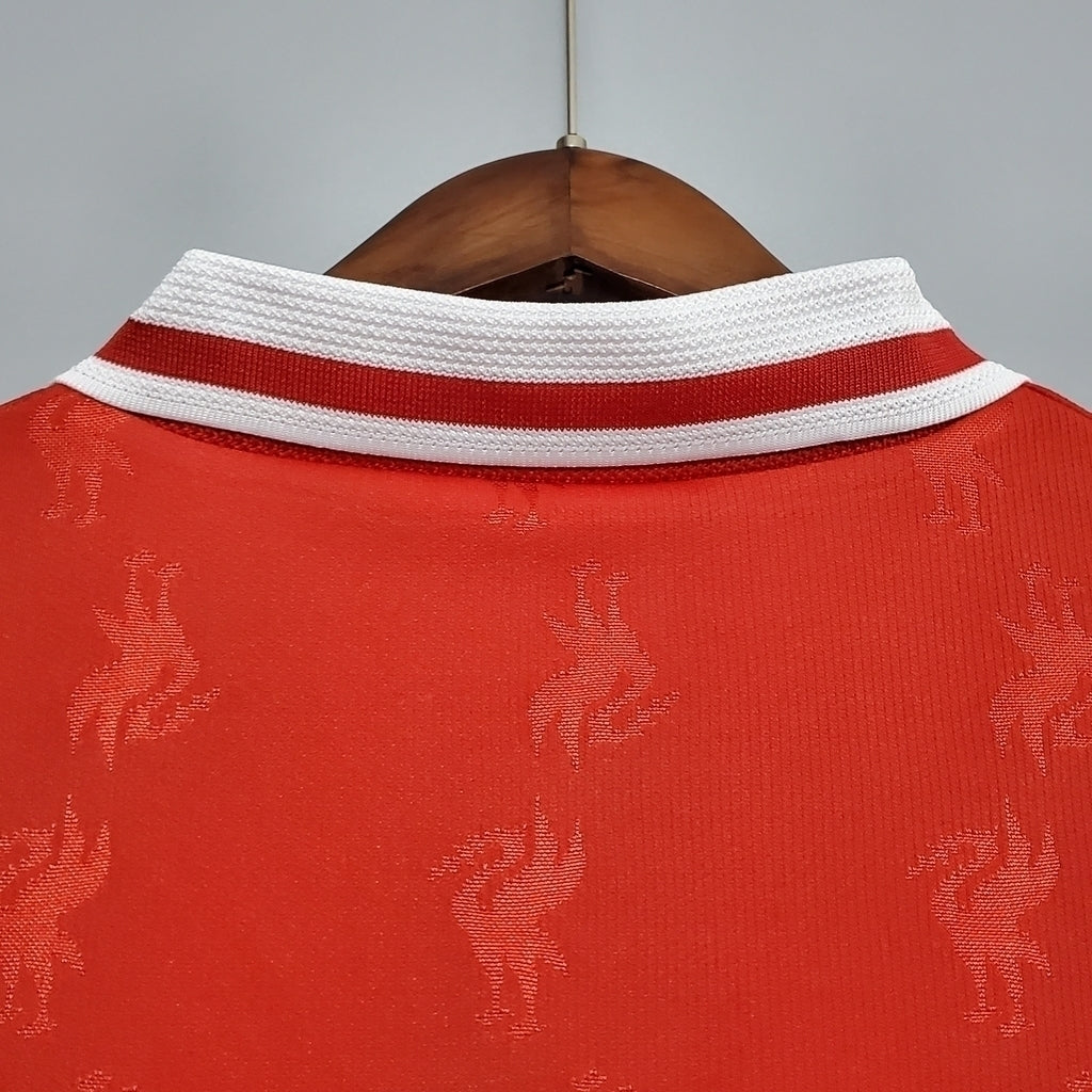 Camisa Liverpool Titular 96/97 - Vermelha