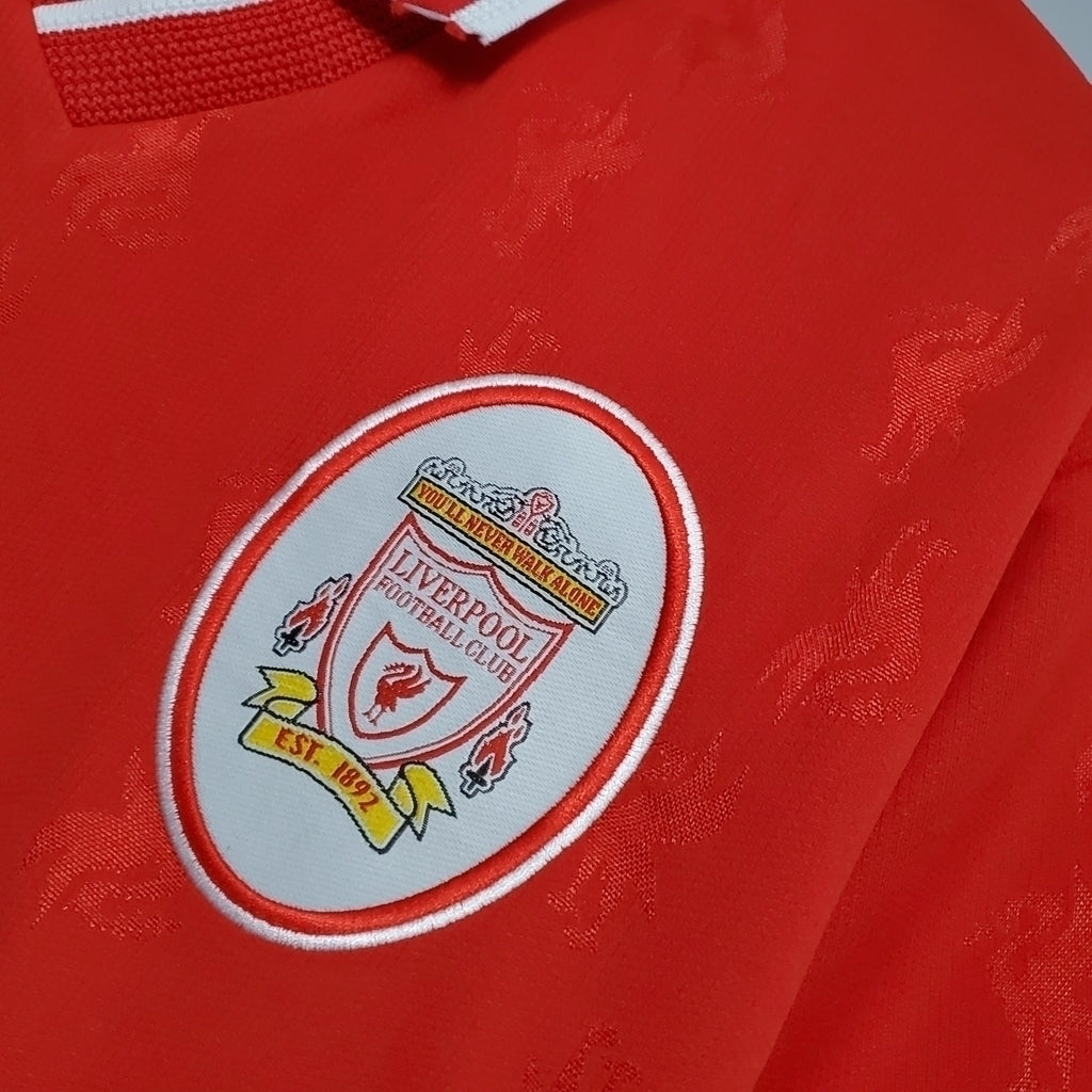 Camisa Liverpool Titular 96/97 - Vermelha