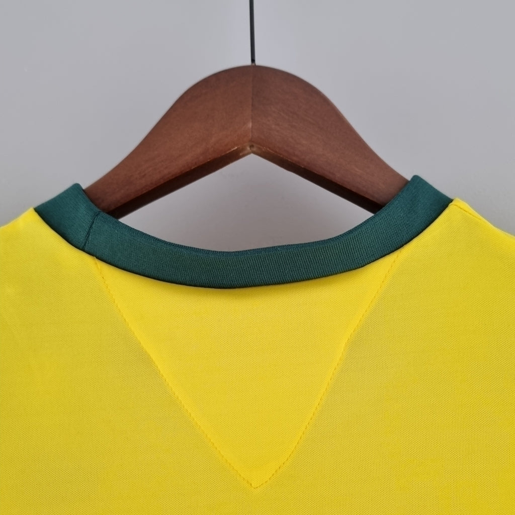 Camisa Brasil Titular 1970 - Amarela