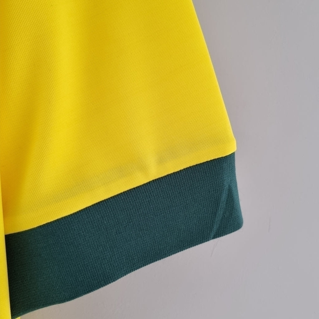 Camisa Brasil Titular 1970 - Amarela